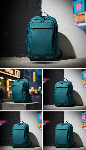 Metro teal technical backpack
